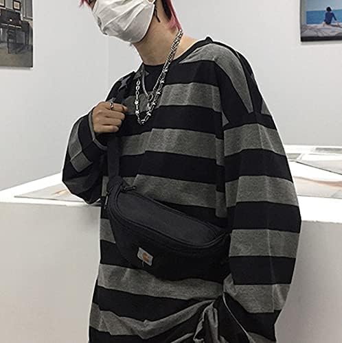 Unisex Goth Shirt Goth Shirt Fake Two Piece Alternative Clothing Retro Baggy Goth Long-Sleeved Top Garbage Goth T-Shirts3