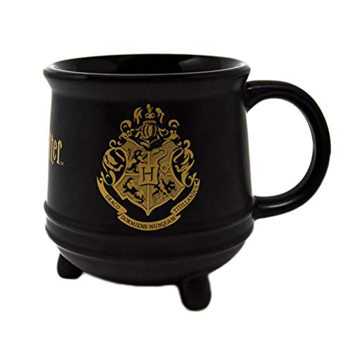 HARRY POTTER (COLOURFUL CREST HOGWARTS) CERAMIC CAULDRON MUG