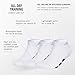 All Day Training Low Cut Socks engineered for sport performance with targeted cushioning for running (3-Pair)