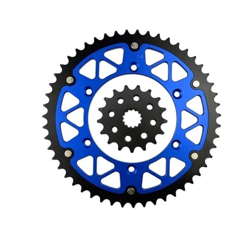 Couronne arrière moto 520 45T 52T pignon 17T compatible WR250 WR400FL Y400FL