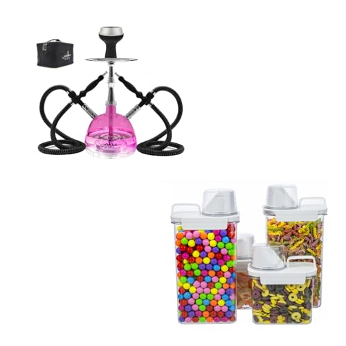 QiQiCi Buy Bubble hookah get a half-price cereal storage container set