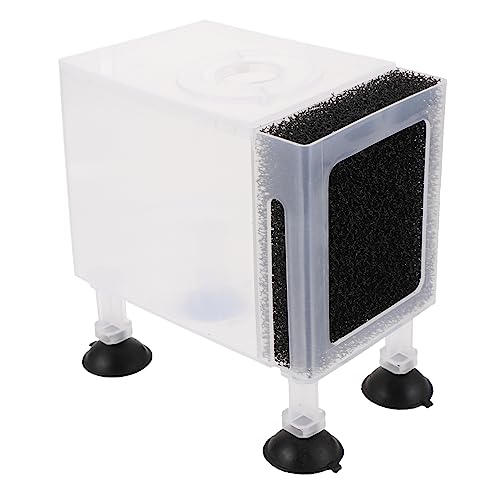 TOYANDONA 1Set Household Pump Box Transparent Protective Pump Container for Water Pumps Easy Assembly Durable Enhanced Stability with High Foot Nails