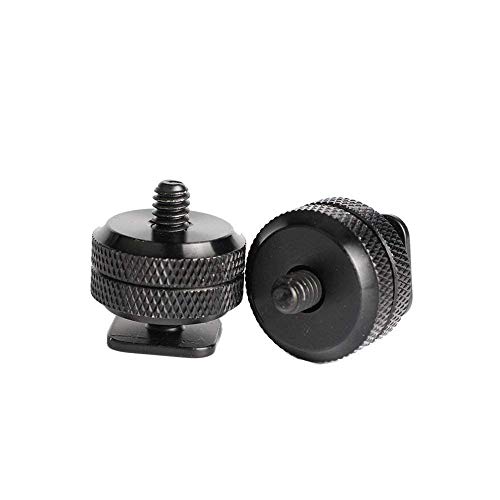 Slow Dolphin 1/4 Inch Hot Shoe Mount Adapter Tripod Screw For Dslr Camera Rig(4Packs) #TOP2