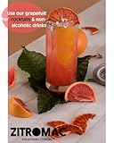 100gr Getrocknete Grapefruit für Cocktails - Getrocknete Früchte ohne Zucker für Cocktails, Dekoration, Süßwaren, Weihnachten, Getränke - 100% Natürliche Getrocknete Scheiben ohne Zusatzstoffe