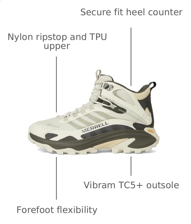 Image of Merrell Mens Moab Speed 2 Mid GTX