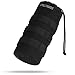 OneTigris Trinkflasche Halter Molle Flaschenhalter Nylon Wasserkocher Tasche Outdoor Sport Tactical Gear, Schwarz, 24 cm * 9,5 cm