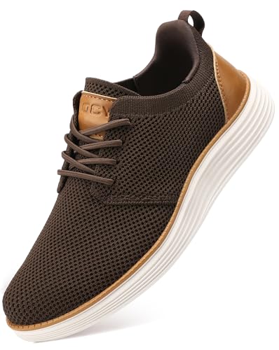 Image of VILOCY Boy's Slip On Casual Dress Sneaker Hands Free Fashion Shoes Comfortable Oxfords Mesh Tennis Breathable School Uniform Formal Church Shoes(Little Kid /Big Kid)