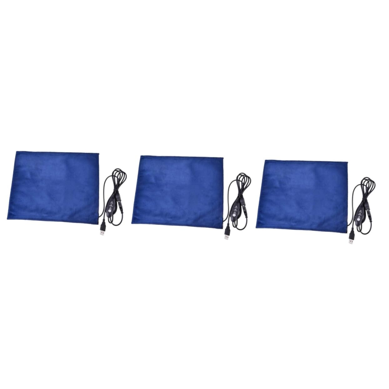 DOITOOL 3 Piezas Almohadilla térmica para Cachorros termostato Reptil Animal Almohadillas térmicas Manta calefactora para Mascotas Estera de calefacción para Mascotas Invierno Sombrero