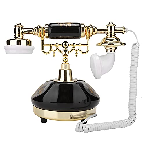 CCYLEZ MS-9107 Vintage Antique Telefon, Home Decor Desk Telefon, Digital Vintage Telefon, Support FSK und DTMF, Retro Festnetztelefon für Home Hotel Office Decor