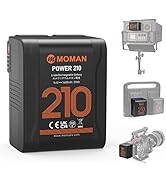 Amazon | Vマウントバッテリー, 140wh/9700mAh Moman Power 140 14.4V