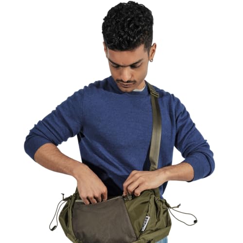Image of Baboon to the Moon Crescent Crossbody Travel Sling Bag