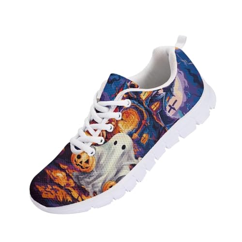 Forchrinse Running Shoes for Unisex Comfort Lace Up Walking Sneakers Lightweight Athletic Shoes for Women Men