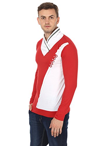 Image of Black Collection Men's Plain Slim Fit Full Sleeve T-Shirt