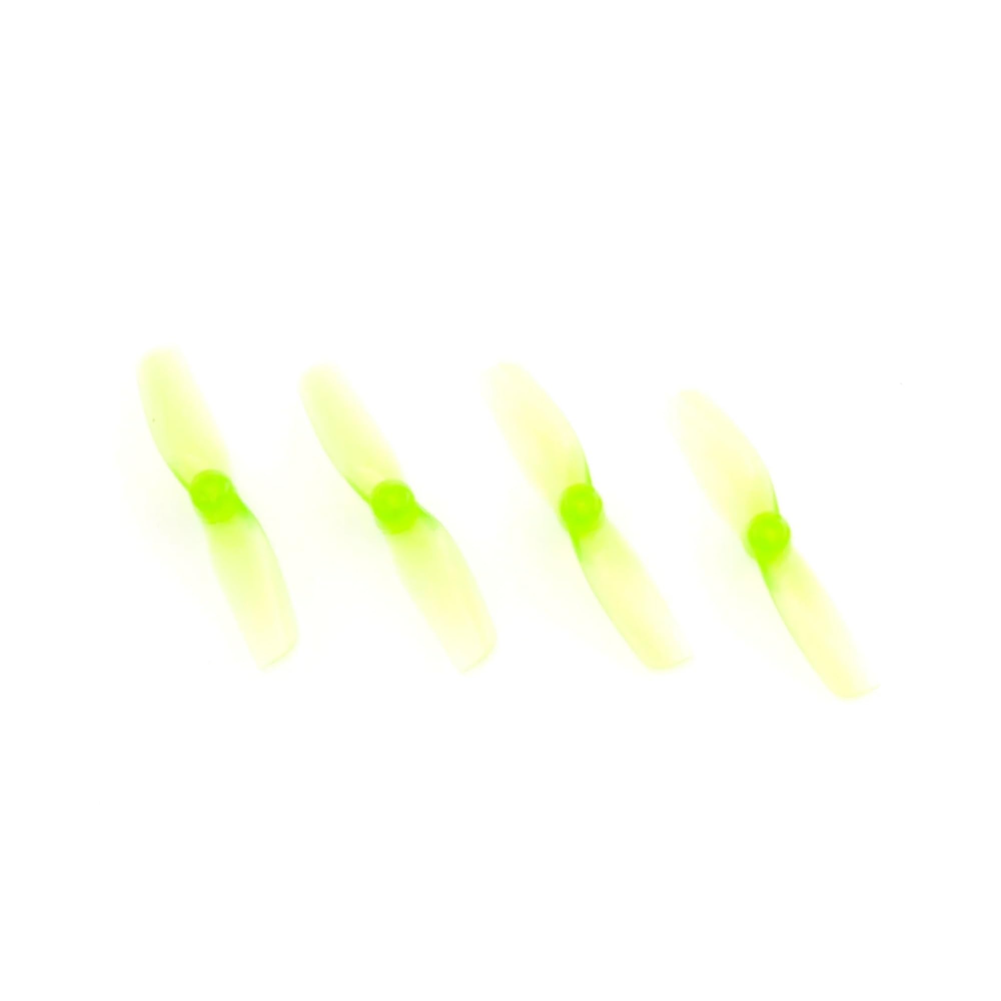 40MMX2 Hélice Reforzada de 40 mm 2 Palas Eje 1,0 for Moblite7 Whoop Drone y RC FPV Quadcopter Mantenimiento propulsión Pieza x (2 Pares)(4 Pairs Green)