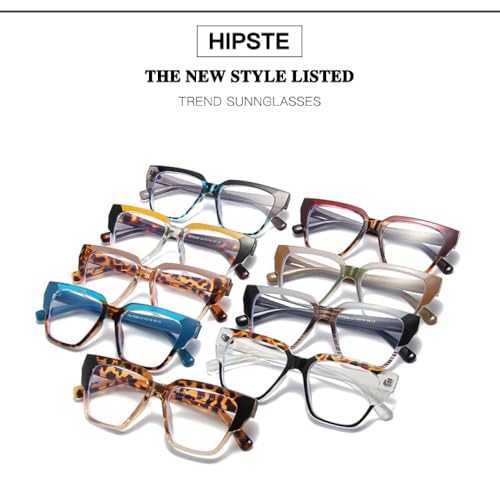 Lunettes oeil de chat coloré avec monture polygone géométrique et audacieuse