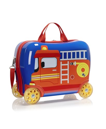 Valise Heys EU Fire Truck pour enfant bleu taille unique