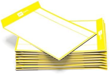 PATboard Scrum Board and Kanban Board TASKcards - Set of 16 Magnetic Cards - Yellow