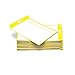 Produktbild PATboard Scrum Board und Kanban Tafel TASKcards - 16 Magnetische Haftnotizen - Gelb
