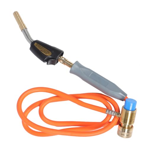 Unomor Handheld Propane Torch Gas Torch with Hose Heavy Duty Burner for Roofing and Repair