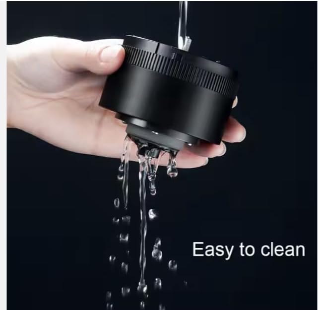 Miniatura 5 de Molinillo de café eléctrico portátil, rebaba cónica recargable por USB con núcleo de cerámica, molinillo de granos de café para expreso, viajes,