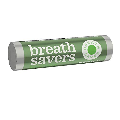 Breath Savers Spearmint Flavored Sugar Free Breath Mints, Made With Neutrazine, 0.75 Oz Rolls (8 Count) #TOP2