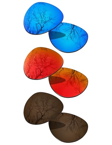 ToughAsNails 3 Pair Polarized Replacement Lenses for Oakley Dispatch 2 Pack-IFB2