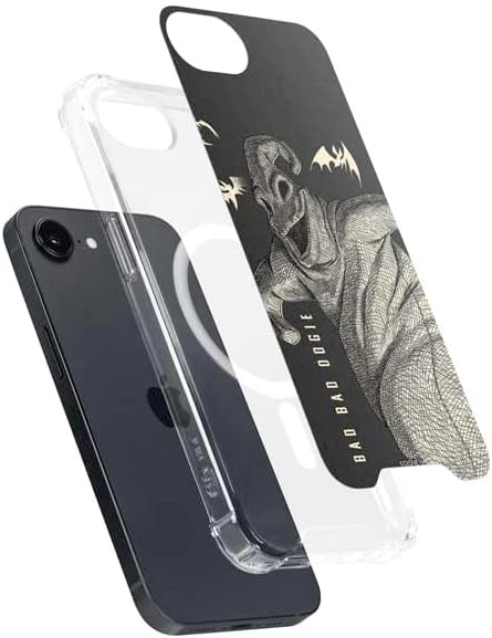Skinit Phone Case Compatible with MagSafe iPhone 16e - Officially Licensed Disney The Nightmare Before Christmas Bad Bad Oogie Design