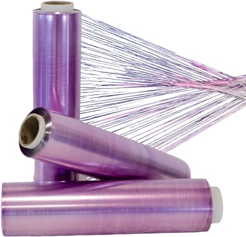 ACESA - Pack 3 Rollos de Papel Film Transparente 30x300 | Papel de Cocina Resistente | Embalaje y Protección | Microondas y Frigorífico | Film de PVC