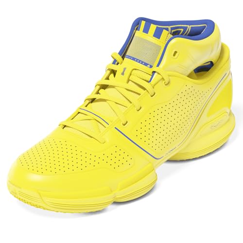 adidas Mens Adizero Rose 1 Restomod Basketball Sneakers Shoes - Yellow2