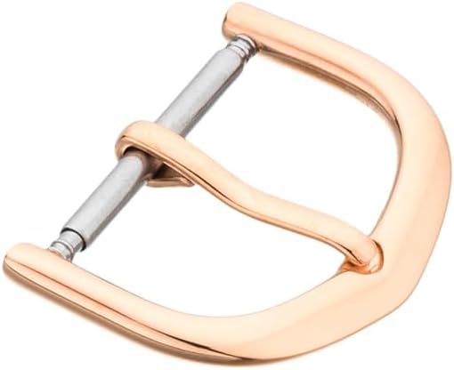 Eichmüller Fibbia In Acciaio Inox Massiccio 26 Mm Lucidata – Classica Con Barra A Vite Per Cinturini Orologi - 2