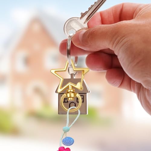 Image of Tia Strap Buckles Metal Clasps Lobster for Handbag, Spring Ring, Purse Dog Hook, Key Chain Swivel Trigger Snap Hook DIY and Purse Making Accessories (6, Golden Star Shape Spring Hook-33x10mm)