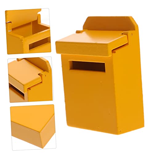 Alasum Mailbox Mailbox Doll House Mini Toy Kid Furniture Mini Accessories 1:12 Garden Accessory Mail Post Box Miniature Garden Supplies Mini House Mailbox Mini House Decor Mailbox Toy #TOP3