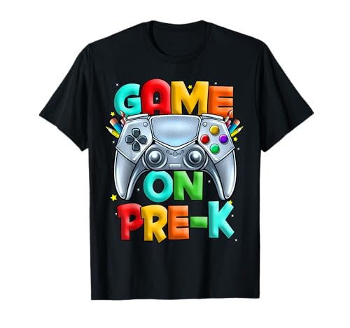 Game On Pre-K Back to School Prekindergarten Niños Niños Niñas Camiseta