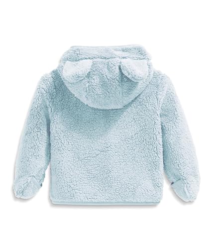 Image of THE NORTH FACE Baby Campshire Full Zip Hoodie | Cozy Fleece Winter Jacket for Toddlers, With Mittens & Attached Bear Ear Hood