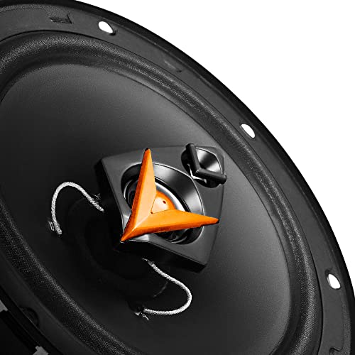 Cadence Iq653 6.5 Inch 3-Way Full Range Car Speakers, 250 Watts Peak Power, 4 Ohms, 100 Watts Rms, 1 Inch Voice Coil Coaxial System Car Audio Loudspeakers, Pair, Grill Included #TOP4