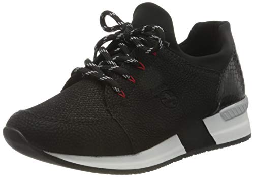 Preisvergleich Produktbild Rieker Damen N7670 Sneaker, Schwarz 00, 42 EU