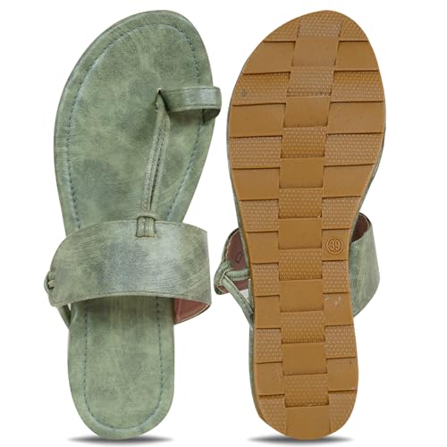 Image of IndieStide Heel Casual Flip Flops Slippers For Girls Women, Comfortable cushioned Chappals