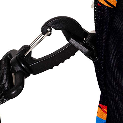 Funda bandolera para portátil de 14 a 15.4 pulgadas y maletín con diseño de tigre 4