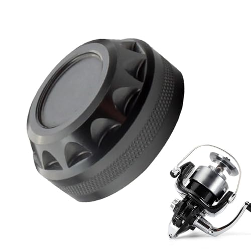 Fishing Reel Handle Cover - Screw In Reel Rocker Arm Cover | Aluminum Alloy Screw Cap For Reels | Lightweight 3g Sturdy Construc