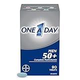One A Day Multivitamin For Men 50 Plus - Daily Vitamins For Men With Vitamins A, B, C, D, E, Calcium, Selenium, Magnesium And Zinc To Support Immune, Bone, Heart And Eye Health, And Energy, 90 Tablets