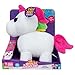 Adopt Me! Luminous Neon Unicorn Soft Toy - Soft and Cuddly - Three Lighting Modes - Directly Inspired by Game No. 1, Toys for Children - 6 Years and Up