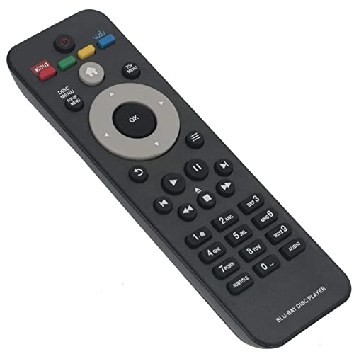 Beyution Replacement Remote Control Fit For Philips Blu-Ray Disc Dvd Player Bdp2180X Bdp3400 Bdp3480Ds3110 Bdp2100 Bdp2180 Bdp3400 Bdp3480 Bdp3300 Bdp3305 Bdp3310 Bdp3380 Bdp2980 Bdp2900 Bdp2930 #TOP2