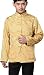 Blingland Chinese Traditional Uniform Top KungFu Shirt for Men US XS Asia S-Blue+Gold