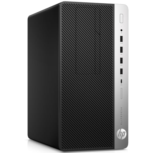 HP EliteDesk 705G4 Mini Tower Desktop PC, AMD Ryzen 3 Pro 2200GE, 8GB RAM, 256GB SSD, WiFi, Bluetooth, Windows 11 Pro (Renovado) miniatura 2