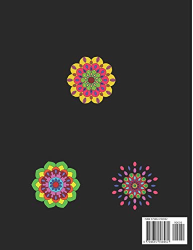 I'm Busy Coloring Book Hmm Challenge Easy Mandala: Activity Book for Adults Mandala Coloring Book