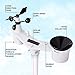 Logia 5-in-1 Wi-Fi Wireless Weather Station with 5-in-1 Solar Sensor Array, Indoor/Outdoor Temperature, Humidity, Wind Speed/Direction, Rain & More, Wireless Console w/Forecast Data, Alerts