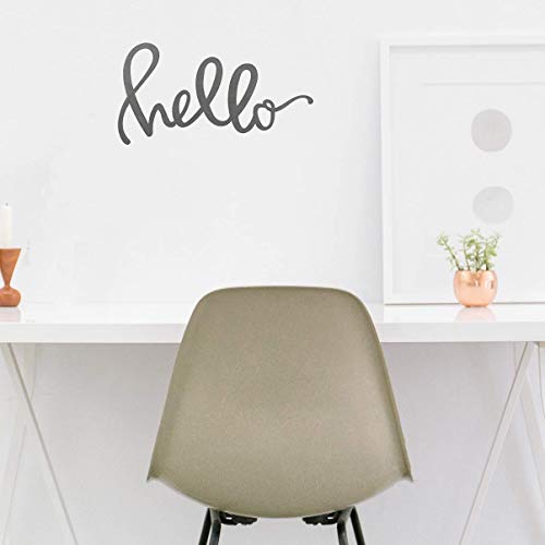 Primitives-by-Kathy-Hand-Lettered-Metal-Word-Wall-Art-11-x-6-Hello Primitives by Kathy Hand Lettered Metal Word Wall Art 11 x 6 Hello
