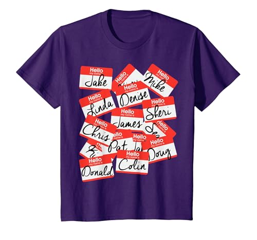 Identity Thief t-Shirt Costume, Identity Theft Name Tags