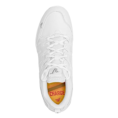 Varsity Spirit Charge Cheer Shoes for Women - Lightweight and Durable White Cheer Shoes for Cheerleaders and Athletes