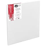 UMWELTSCHONENDE GRUNDIERUNG, FEINSTRUKTURIERT & STRAPAZIERFÄHIG: Das Maltuch ist 3-fach weiß vorgrundiert, strapazierfähig und nimmt durch die leichte Strukturierung die Farbe besonders gut auf und verhindert deren Ablösen